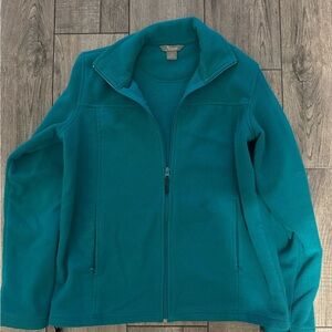 Natural Reflections Turquoise Fleece Jacket